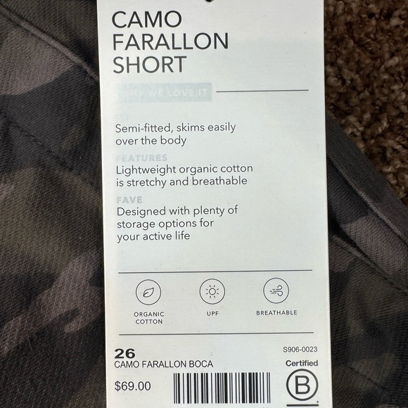 Athleta CAMO FARALLON SHORT - Picture 11 of 11